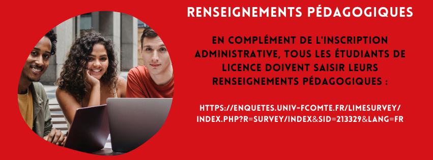 Licence 1 Renseignements pédagogiques